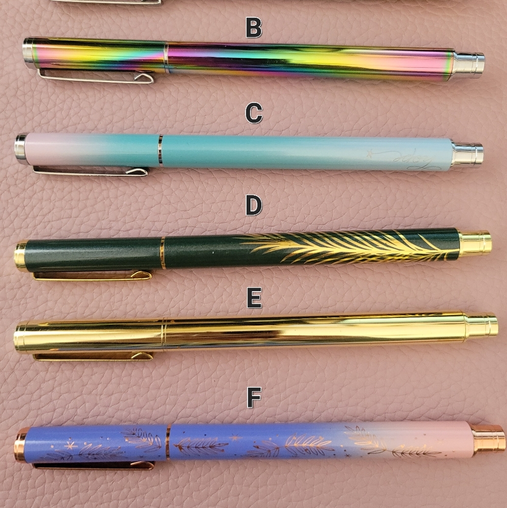 Simply Gilded Gel Pens from kits